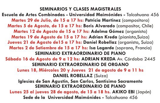 seminarios